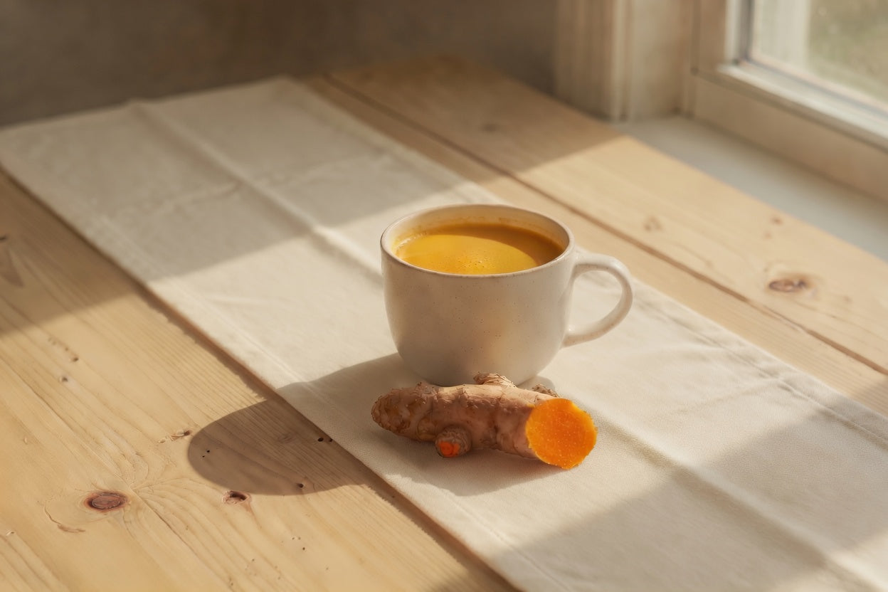 Turmeric honey golden milk