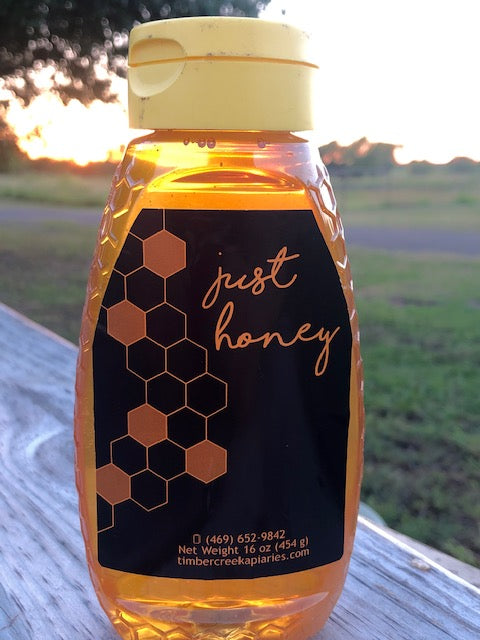 Drip of Honey farm jar, Timber Creek Bees, Greenville, Texas